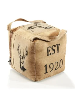 Türstopper HIRSCHBLOCK in Braun