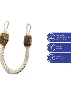 Türstopper in Hellbraun - (L)72 cm