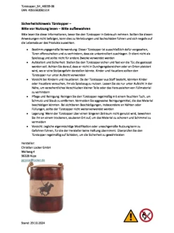 Türstopper POLO in Braun