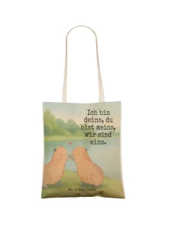 Tüte Capybara Liebe Design mit Spruch in Weiß
