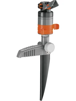 Turbinenregner in Grau/ Orange