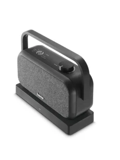 TV-Lautsprecher Bluetooth, Stereo, Schwarz in schwarz-grau