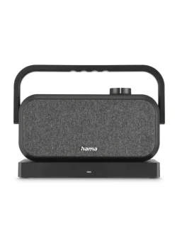 TV-Lautsprecher Bluetooth, Stereo, Schwarz in schwarz-grau