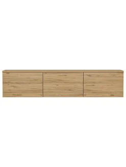 TV-Regal in Natur - (B)160 x (H)35 x (T)32 cm