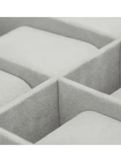 Uhrenbox in Schwarz (B)31 x (H)8 x (T)20 cm