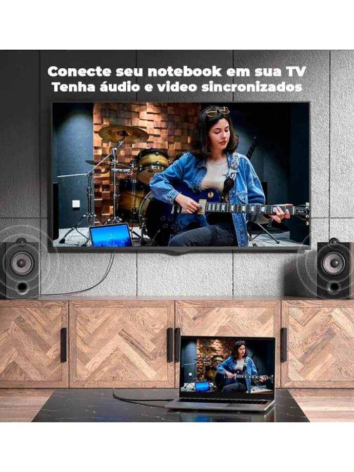 Ultradünnes HDMI-HD-Kabel Videokabel 2 Meter