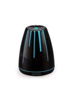 Ultraschall-Luftbefeuchter FANCY HOME, Lava in schwarz