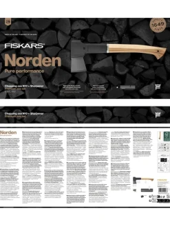 Universalaxt in Beige/ Schwarz