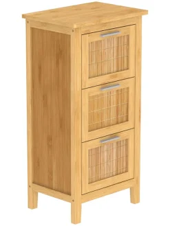 Unterschrank in Hellbraun - (B)42 x (H)82 x (T)30 cm