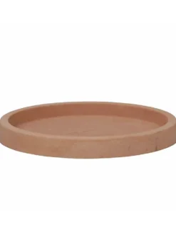 Untersetzer Denton 56 Ø 56x4,7 cm in Terracotta in Terracotta