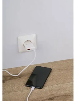 USB A-C-Adapter in Weiß