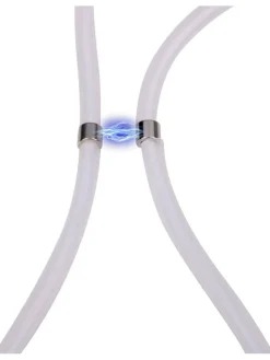 USB-A-USB Typ-C-Kabel in Weiß - (L)100 cm