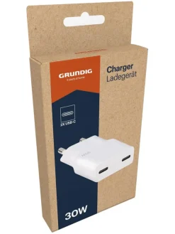 USB-C-Adapter in Weiß