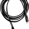 USB-C-Kabel in Schwarz/ Weiß - 200 cm
