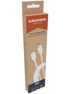 USB-C-USB-C-Kabel in Weiß - (L)200 cm