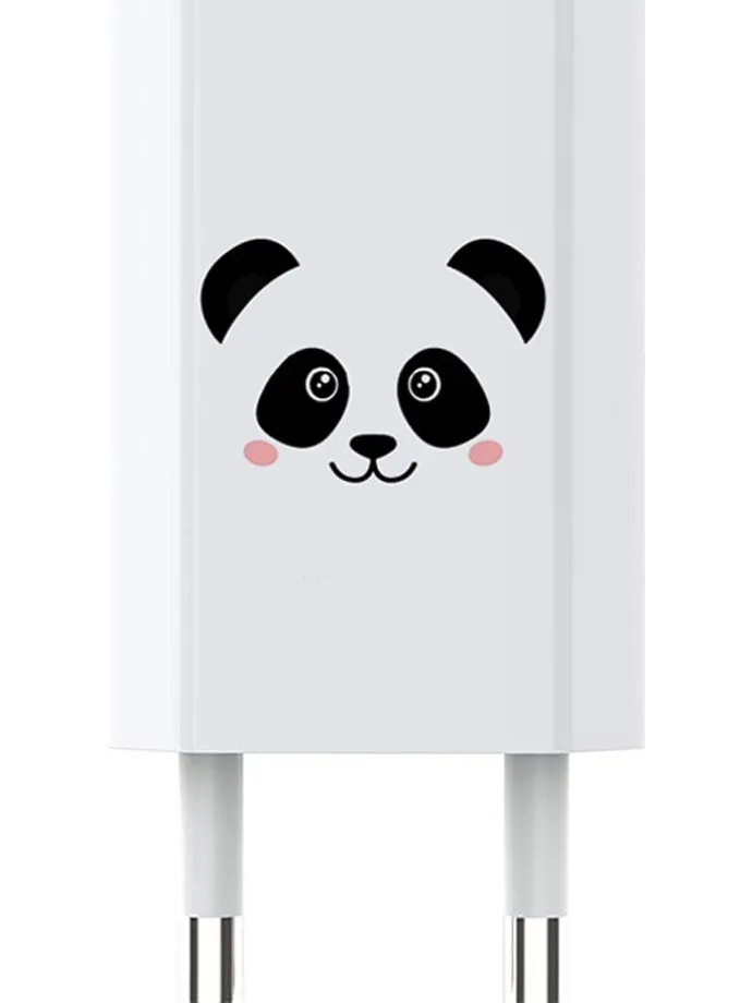 USB-Ladegerät in Weiß