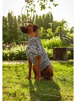 UV&Bug-Hundeshirt in Schwarz-Weiß