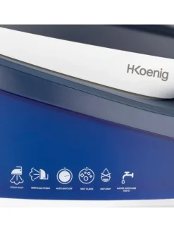 V7 Dampf-Bügelstation 2200 Watt und abnehmbarem Wassertank