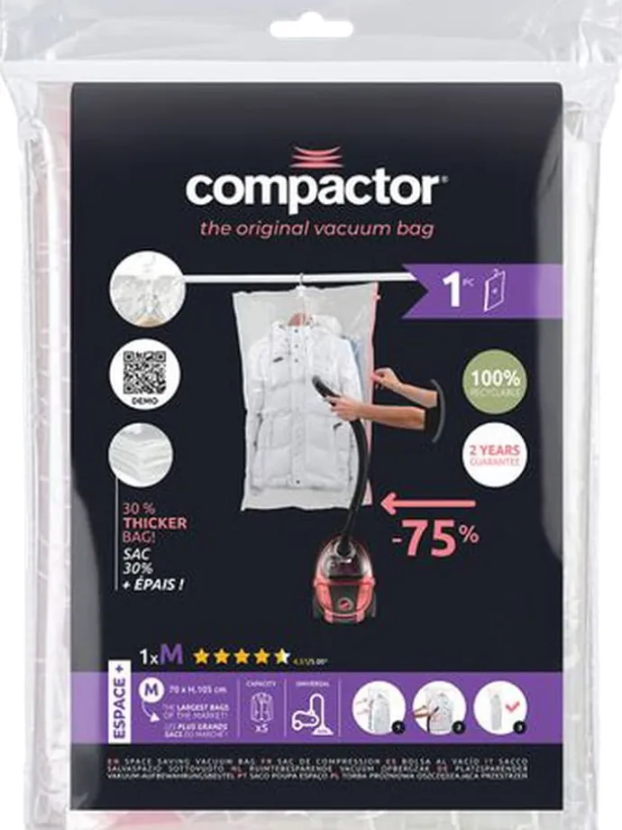 Vakuumbeutel in Transparent - (L)105 x (B)70 cm