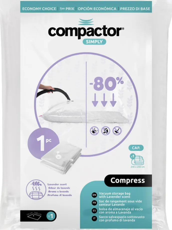 Vakuumbeutel in Weiß - (L)70 x (B)100 cm