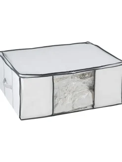 Vakuum-Box in Weiß - (B)50 x (H)27 x (T)65 cm