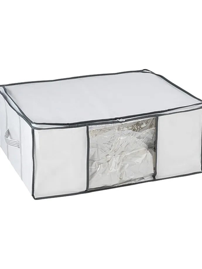 Vakuum-Box in Weiß - (B)50 x (H)27 x (T)65 cm