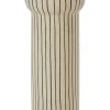 Vase "Aki" in Beige - (H)42 x Ø 18,5 cm