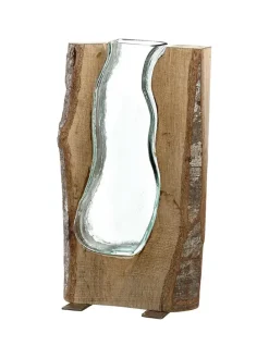 Vase "Casolare" in Braun - (H)36 cm