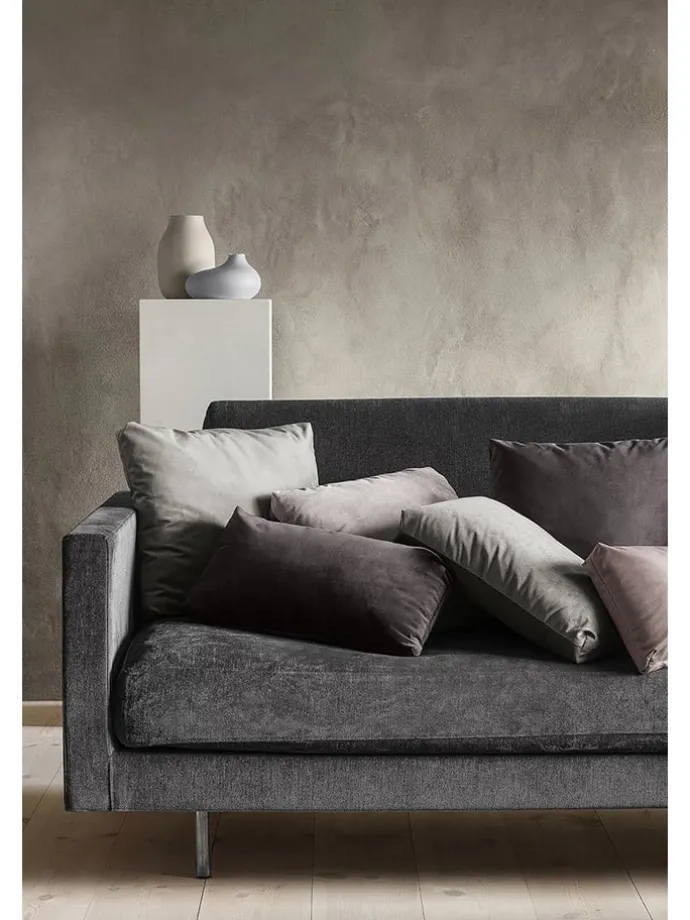 Vase "Colora" in Schwarz - (H)20 x Ø 14 cm