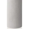 Vase "Coluna" in Grau - (H)24 x Ø 12 cm