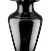 Vase in Schwarz - (H)40 x Ø 20,5 cm