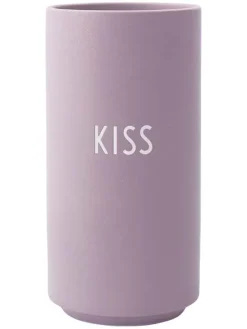 Vase "Kiss" in Lila - (H)11 x Ø 5,5 cm