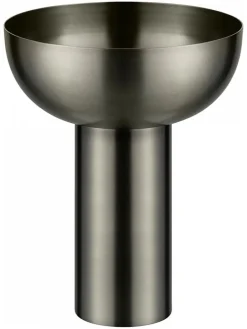 Vase "Miyabi" in Silber - (H)21 x Ø 17 cm