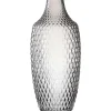 Vase "Poesia" in Grau - Ø 12,5 cm