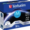 Verbatim M-DISC BD-R XL 100GB/1-4x Jewelcase (5 Disc) in Blau