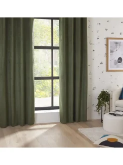 Verdunkelungsvorhang in olivgrün