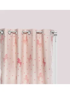 Verdunkelungsvorhang in Rosa - (L)250 x (B)140 cm