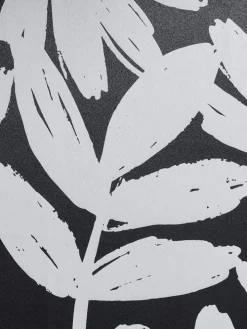 Verdunklungsschal in Schwarz/ Weiß