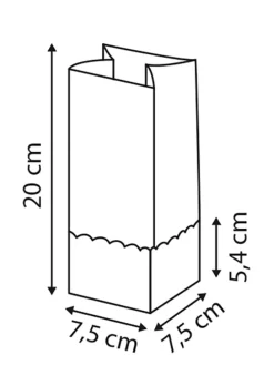 Verpackungs-Set "Süßer Advent" in Bunt