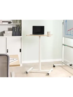 Verstellbarer Laptopständer ACADEMIA in Braun/Weiß