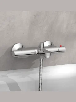 VICO Thermostat Wannenfüllarmatur, Chrom