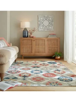 Vielseitiger Außenteppich, pflegeleicht und robust