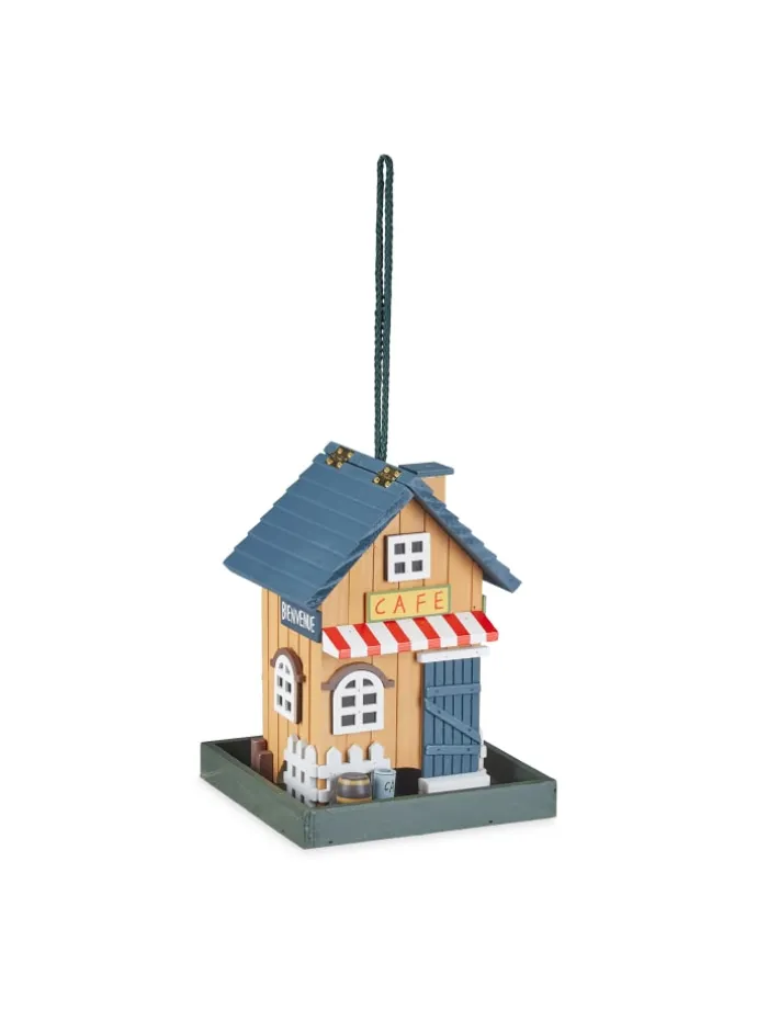 Vogelfutterhaus "Café" in Bunt