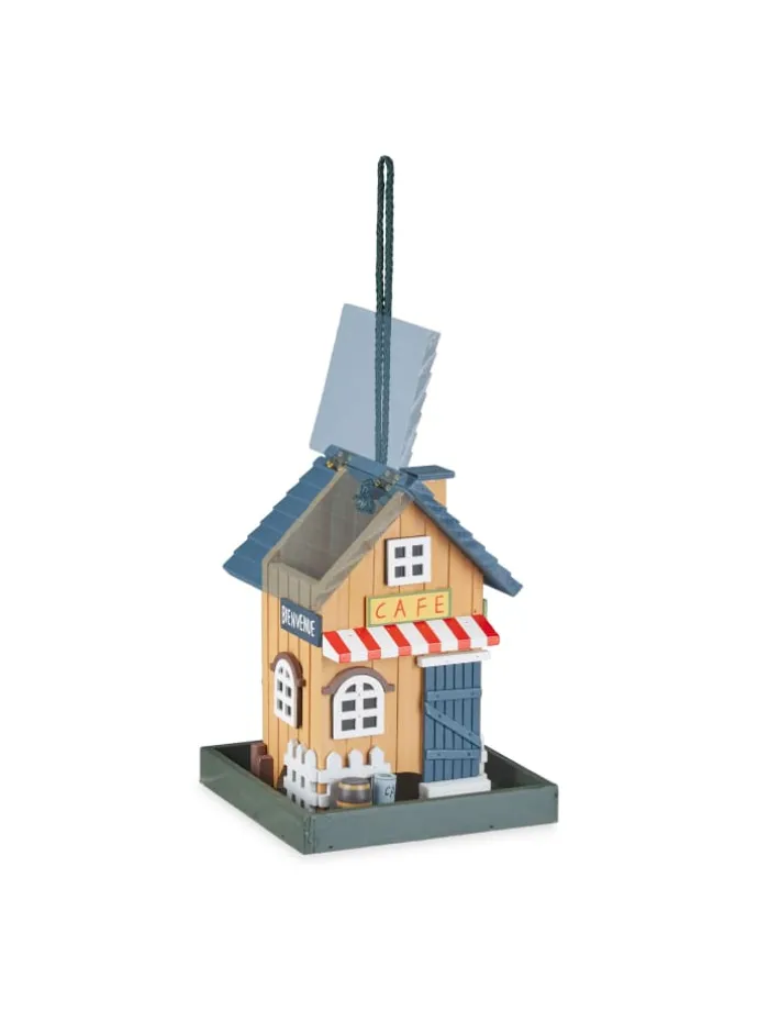 Vogelfutterhaus "Café" in Bunt