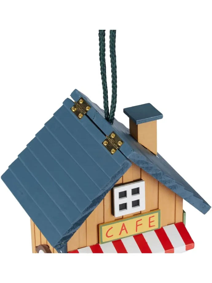 Vogelfutterhaus "Café" in Bunt