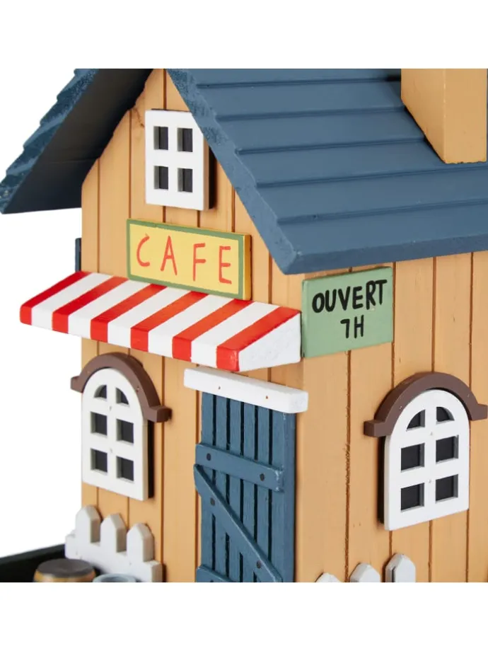 Vogelfutterhaus "Café" in Bunt