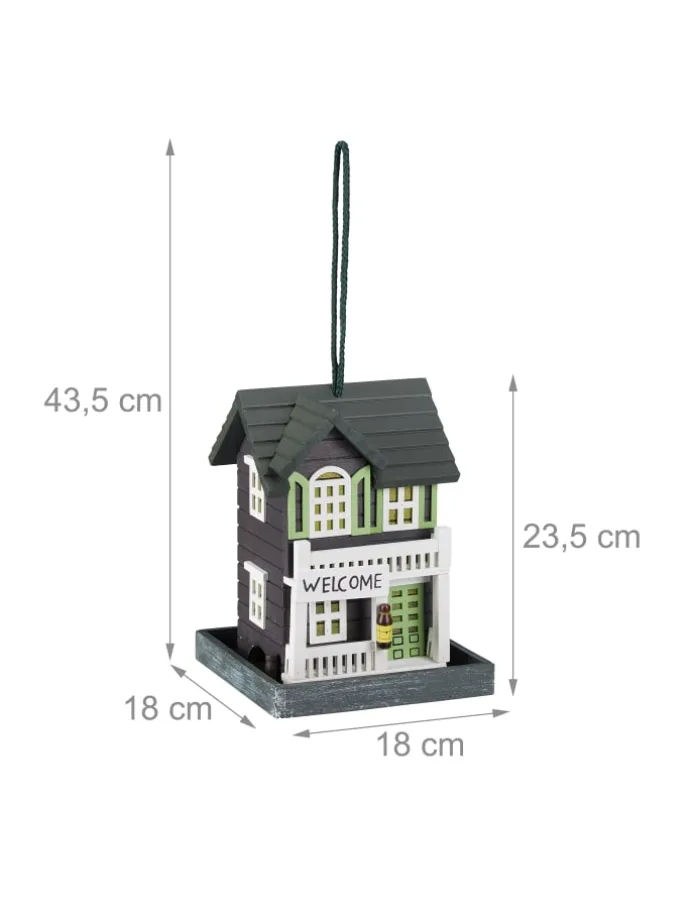 Vogelfutterhaus in Bunt