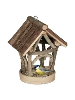 Vogelfutterhaus in Natur