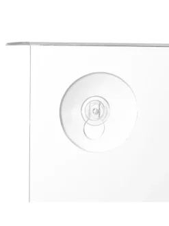 Vogelfutterhaus in Transparent - (B)15 x (H)16,5 x (T)7,5 cm