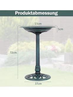 Vogelfutterstation in Grün